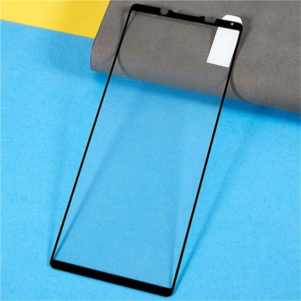Sony Xperia 5 V Fuld dækning Hærdet glas Transparent