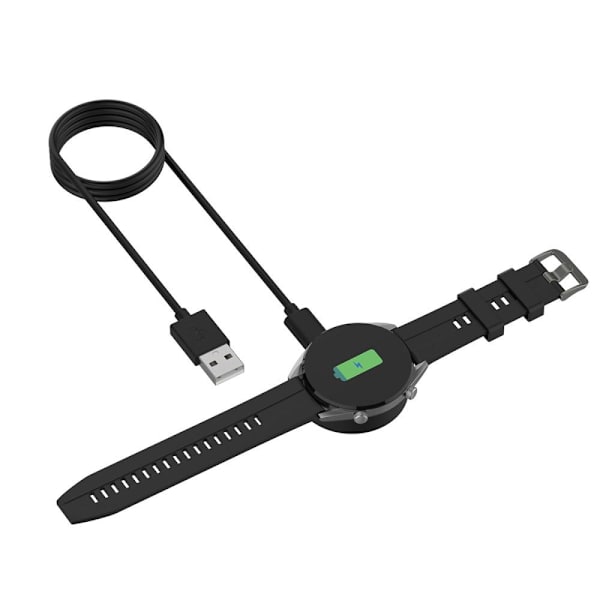 Til Huawei Watch GT GT 2 Honor Watch GS3i Honor Magisk oplader Black