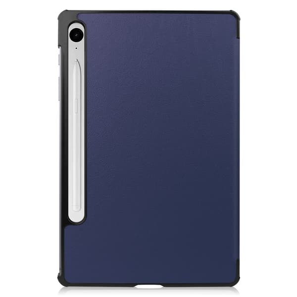 Trifoldet stativ Smart Taske til Samsung Galaxy Tab S10 Lite / S10 FE / S9 FE Blue