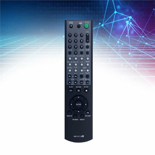 Fjärrkontroll Ersättning för RMT-D171A För Sony DVD Svart