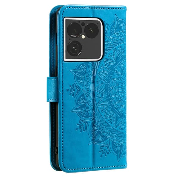 Plånboksfodral med Stativ och Handledsrem till Sony Xperia 1 VIII Blue