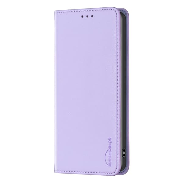 BINFEN COLOR Telefondeksel med støtteben til iPhone 18 Pro / 17 Pro Purple
