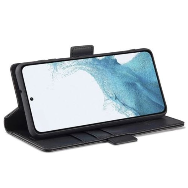 LC.IMEEKE Lompakkokotelo Samsung Galaxy S23 - Musta Black