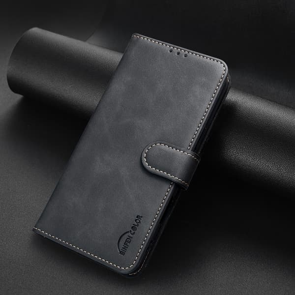 BINFEN Lommebokdeksel til Xiaomi Redmi A7 Pro 4G Black