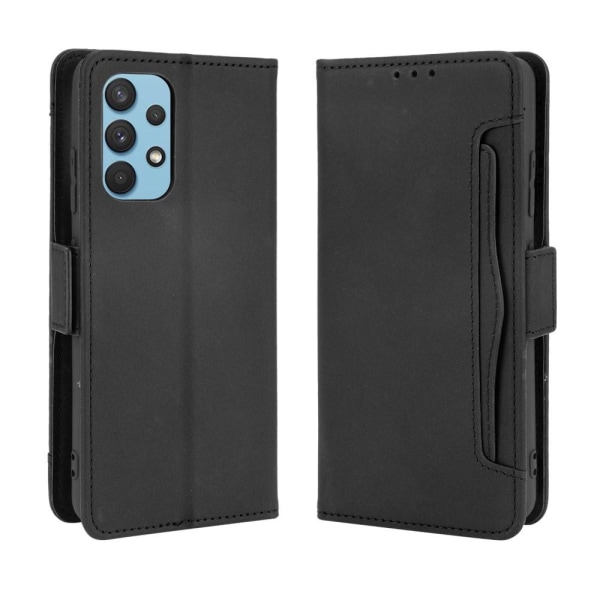 Wallet Stand Flip Phone Case til Samsung Galaxy A32 4G - Sort Black