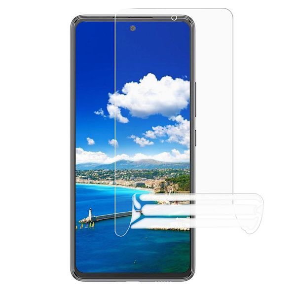 TPU skjermbeskytter for Samsung Galaxy A54 5G, full dekning Transparent