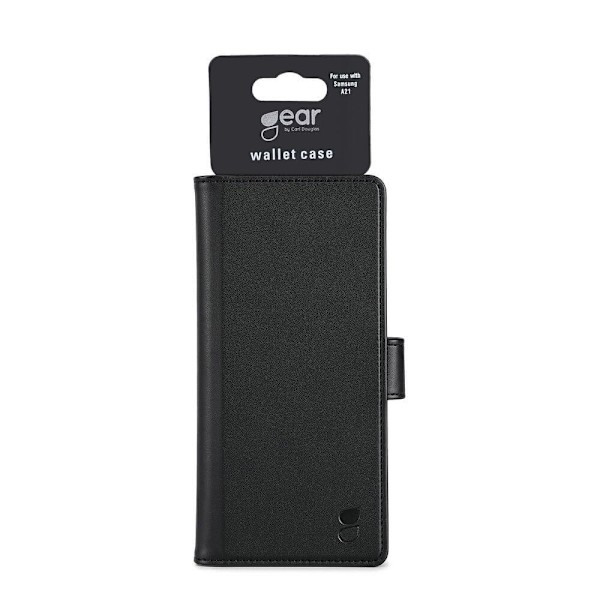 GEAR Lommebok - cover Sort til Samsung Galaxy A21 Black
