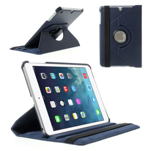 360 Rotation fodral Ipad Mini 1/2/3 MörkBlå Blue