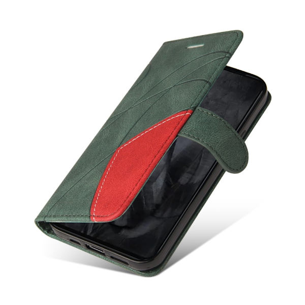 Til Google Pixel 8 Pro KT - serie - 1 dobbeltfarve etui - Grøn Green