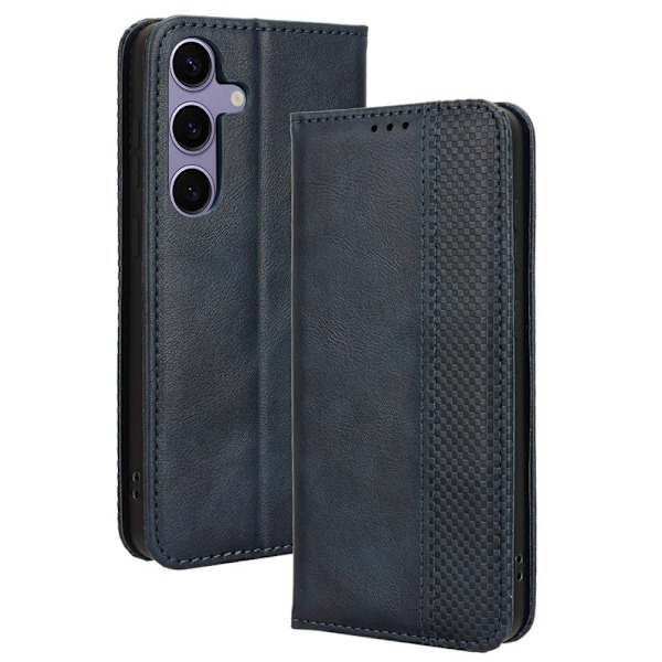 Samsung Galaxy S24 Plus Plånboksfodral  - Blå Blå