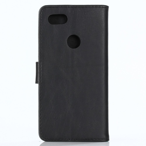 Retro Wallet Cellphone Cover for Google Pixel 3 XL - Black Black