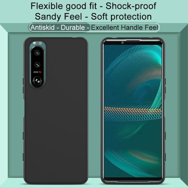 IMAK UC - 3 Soft Case for Sony Xperia 5 III 5G Black