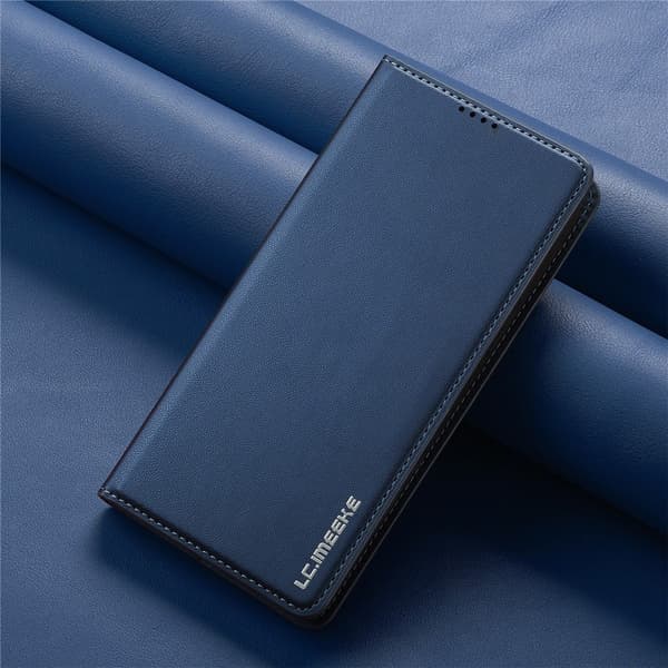 LC.IMEEKE Telefonpungcover med støtteben til iPhone 18 Pro / 17 Pro Blue