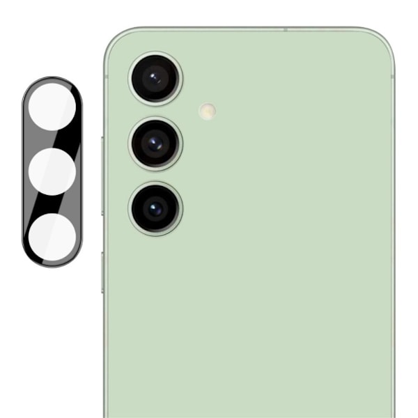 IMAK För Samsung Galaxy S24 FE kamera linsskydd härdat glas linsfilm Svart