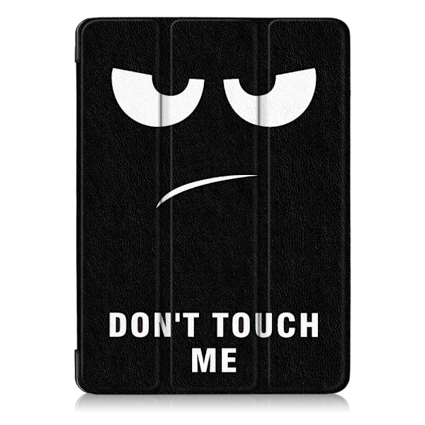 Apple iPad Pro 11 (2020) Slim fit tri-fold fodral - Don't Touch Me Svart