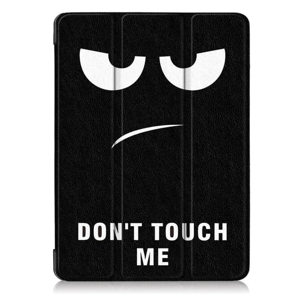 Apple iPad Pro 11 (2020) Trippeldeksel med smal passform - Don't Touch Me Black