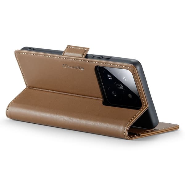 CASEME Retro Pung Taske til Xiaomi 14 Brown