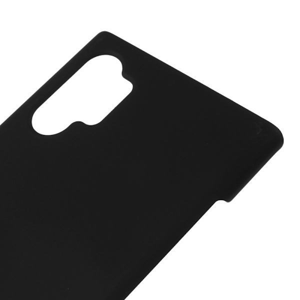 Rubberized PC Hard Casing for Samsung Galaxy Note 10 Plus - Black Black