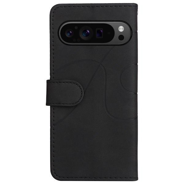 Til Google Pixel 9 Pro XL KT-serie-1 dobbeltfarve etui Black