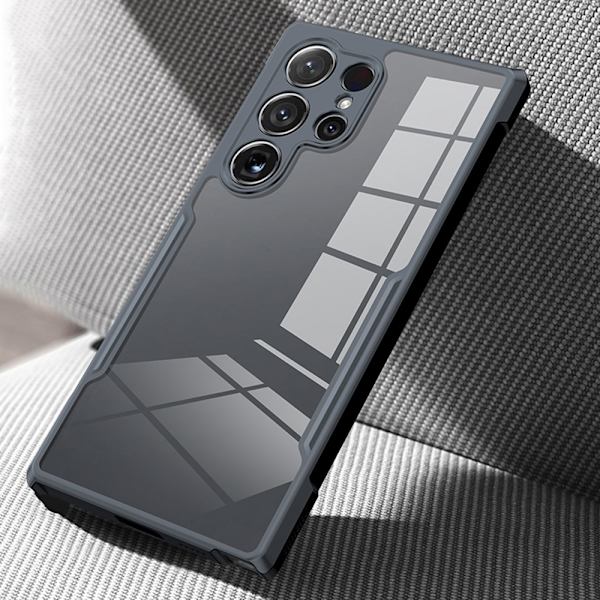 XUNDD bagcover til Samsung Galaxy S24 Ultra akryl+TPU telefonetui Black