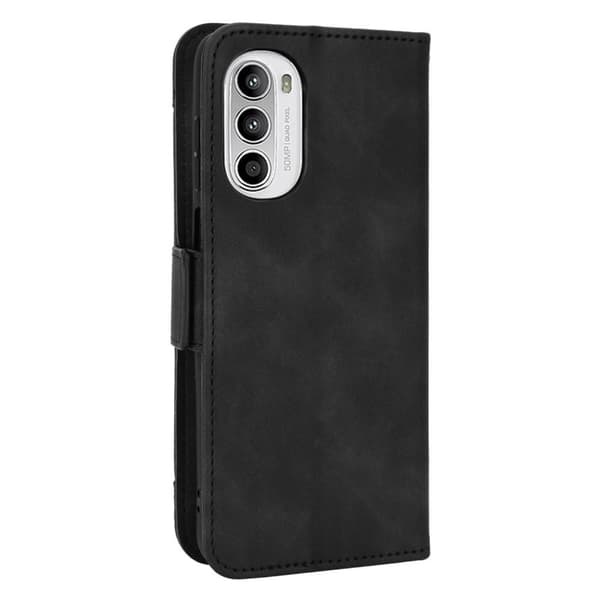 Wallet Stand Telefontaske til Motorola Moto G52 - Sort Black