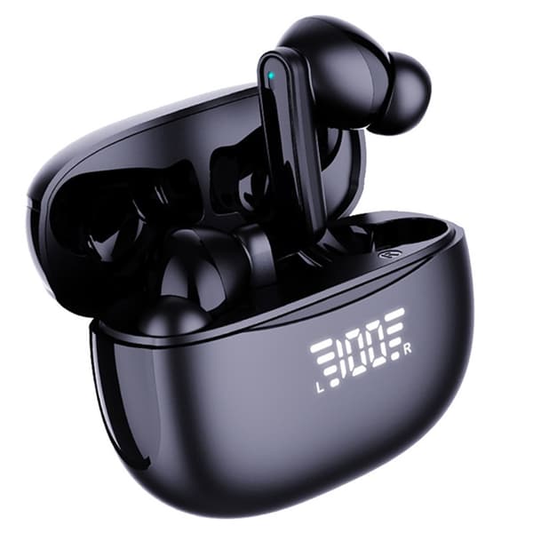 A8 150 Sprog Oversættelse Oversætter Smart Voice Bluetooth In Ear-hovedtelefoner Black