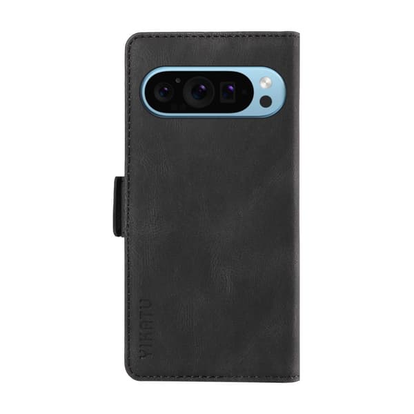 YIKATU støtsikker deksel for Google Pixel 9 / Pixel 9 Pro med hudvennlig overflate Black