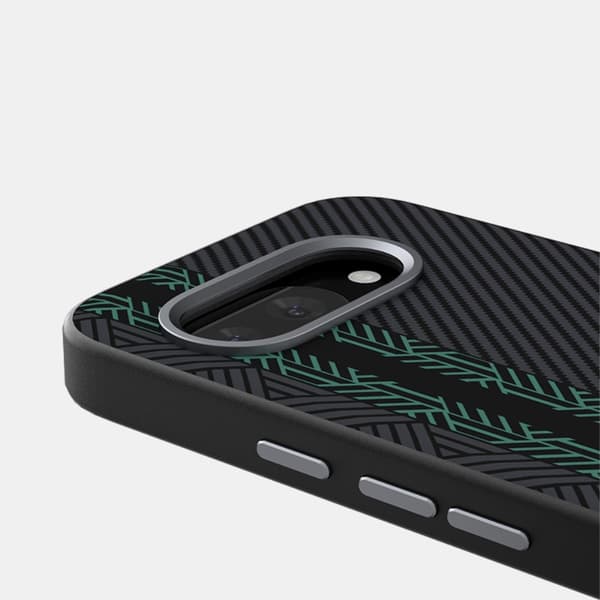 ABEEL For Google Pixel 9a Deksel Mobildeksel Kompatibelt med MagSafe Black