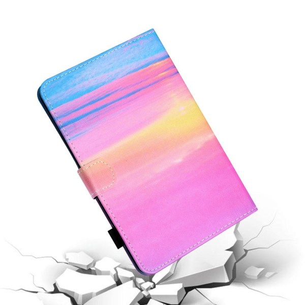 Till iPad 10.2 (2021)/(2020)/(2019) Vikbart fodral, ställ - Sunset multifärg