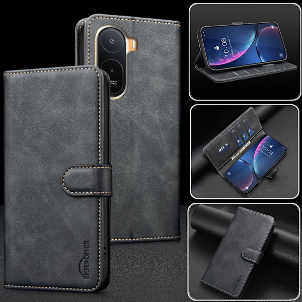 BINFEN Pungetui til Xiaomi Redmi A7 Pro 4G Black