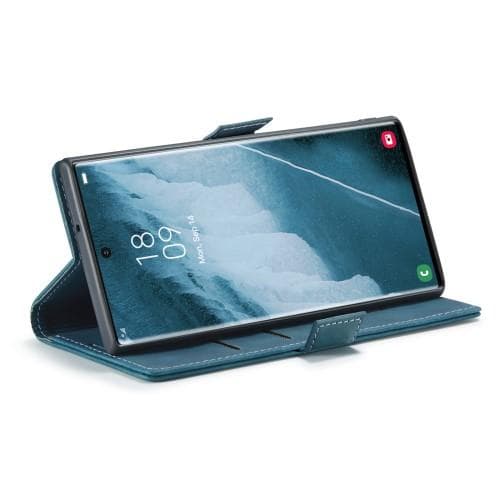 CASEME Retro Pung Taske til Samsung Galaxy S23 Ultra - Blå Blue