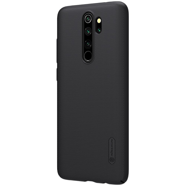 NILLKIN Xiaomi Note 8 Pro Frostat skal hårt - Svart Svart