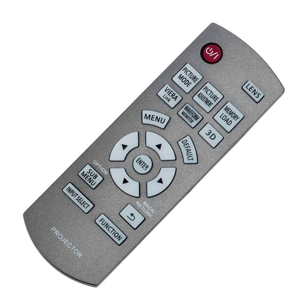 Ersättning Fjärrkontroll N2QAYB000680 för Panasonic Projektor grå