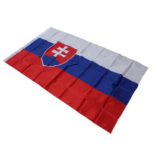 Slovakia Flagg 90x150 cm banner utendørs innendørs festdekorasjon Red