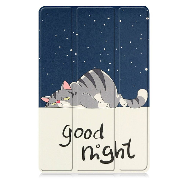 Til Lenovo Tab M10 (Gen 3) Trifoldet Stativdæksel - Cat Multicolor