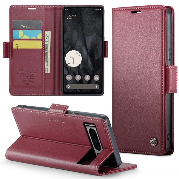 CASEME Retro Pung Taske til Pixel 8 Pro Red