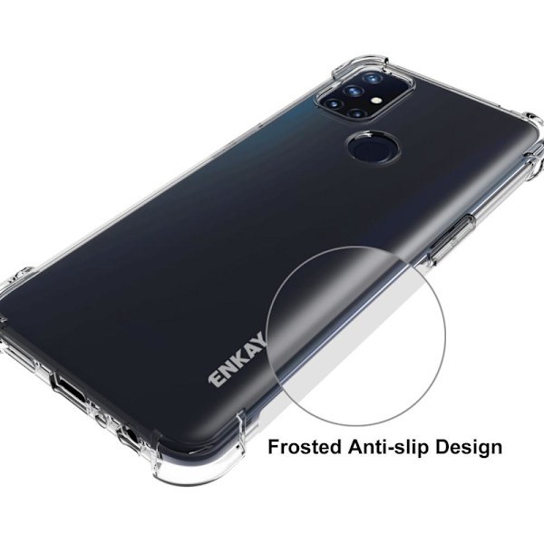 ENKAY TPU skal OnePlus Nord N10 Transparent