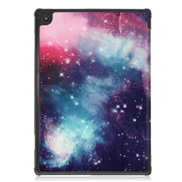 Tri-fold Fodral till Lenovo Tab M10 FHD REL TB-X605FC - Starry S Svart