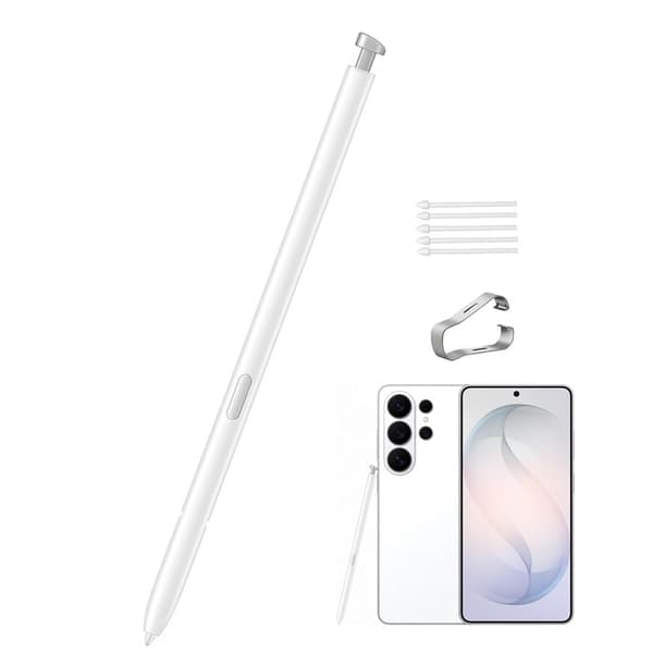 Til Samsung Galaxy S26 Ultra S948 Stylus Touch Pen 5 penspidser White