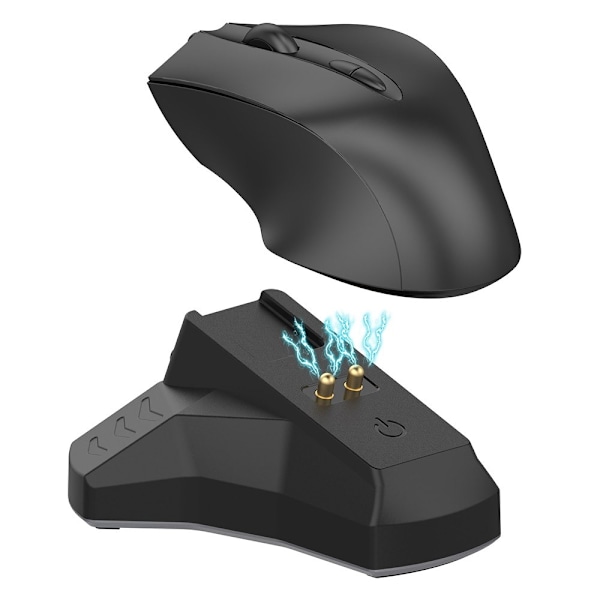 För Razer Deathadder V2 Pro Mouse Laddningsdocka med kabel Svart