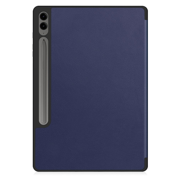 Kolmen taittotelineen älykotelo Samsung Galaxy Tab S10+ (S10 Plus) -puhelimelle Dark blue