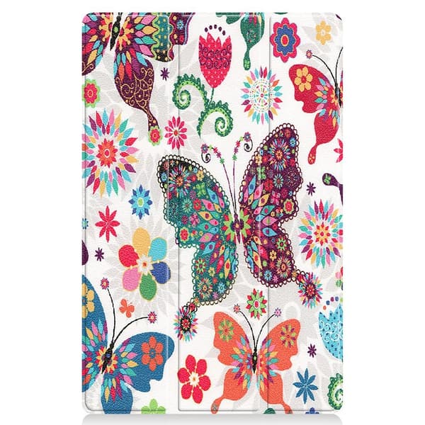 Trifoldbart cover til Lenovo Tab P11 TB - J606F/P11 Plus - Sommerfugl Multicolor