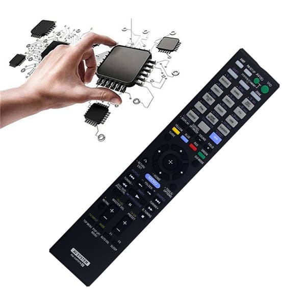 Fjärrkontroll Ersättning för RM-AAP078 För Sony DVD Svart