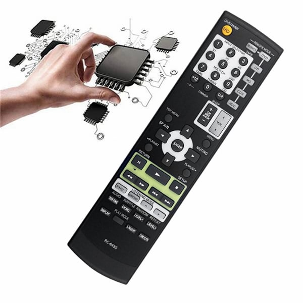 Fjernkontroll erstatning RC-645S for Onkyo forsterker Black
