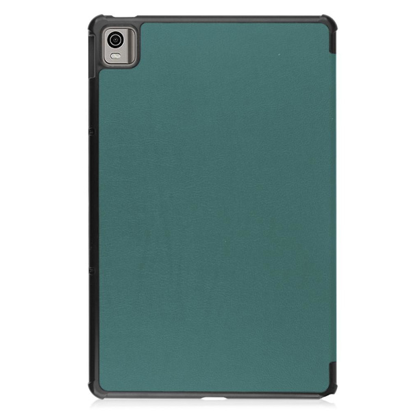 Nokia T21 Tri-fold Stand Wake/Sleep Cover Tablet-kotelo - Green