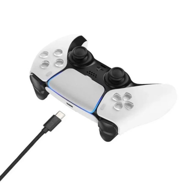 Laddningskabel till PS5 / Xbox Series S / X USB handkontroller Svart 3 m