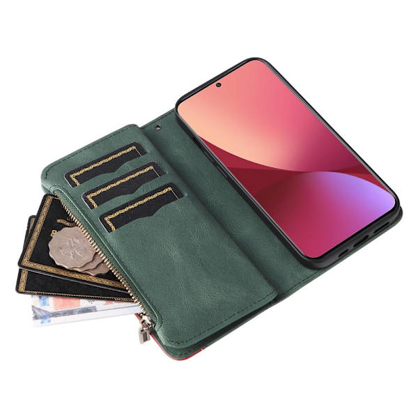 KT Multi - function Series - 5 For Xiaomi 12 Phone Case Green