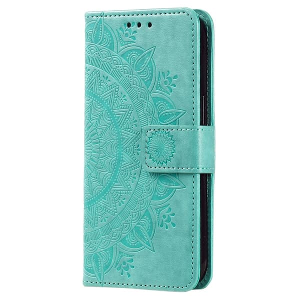 For Samsung Galaxy A17 / A26 Stativdeksel Totem Lommebokdeksel Green