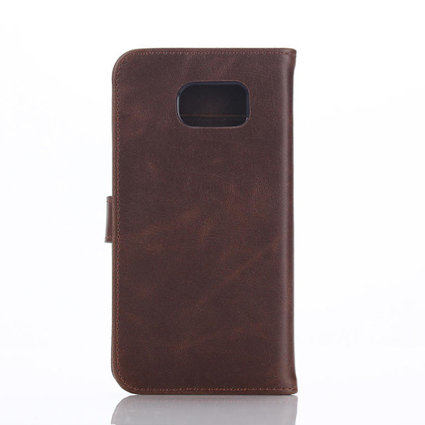 Samsung Galaxy S7 Edge Stilrent plånboksfodral Brown
