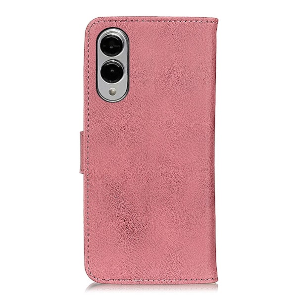KHAZNEH Samsung Galaxy S25 Edge  Plånboksfodral Rosa